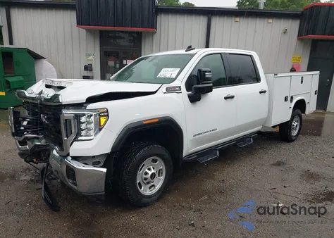 2021 GMC Sierra 2500Hd 4Wd Long Bed из США, поврежденный, VIN 1GD19LE74MF104393
